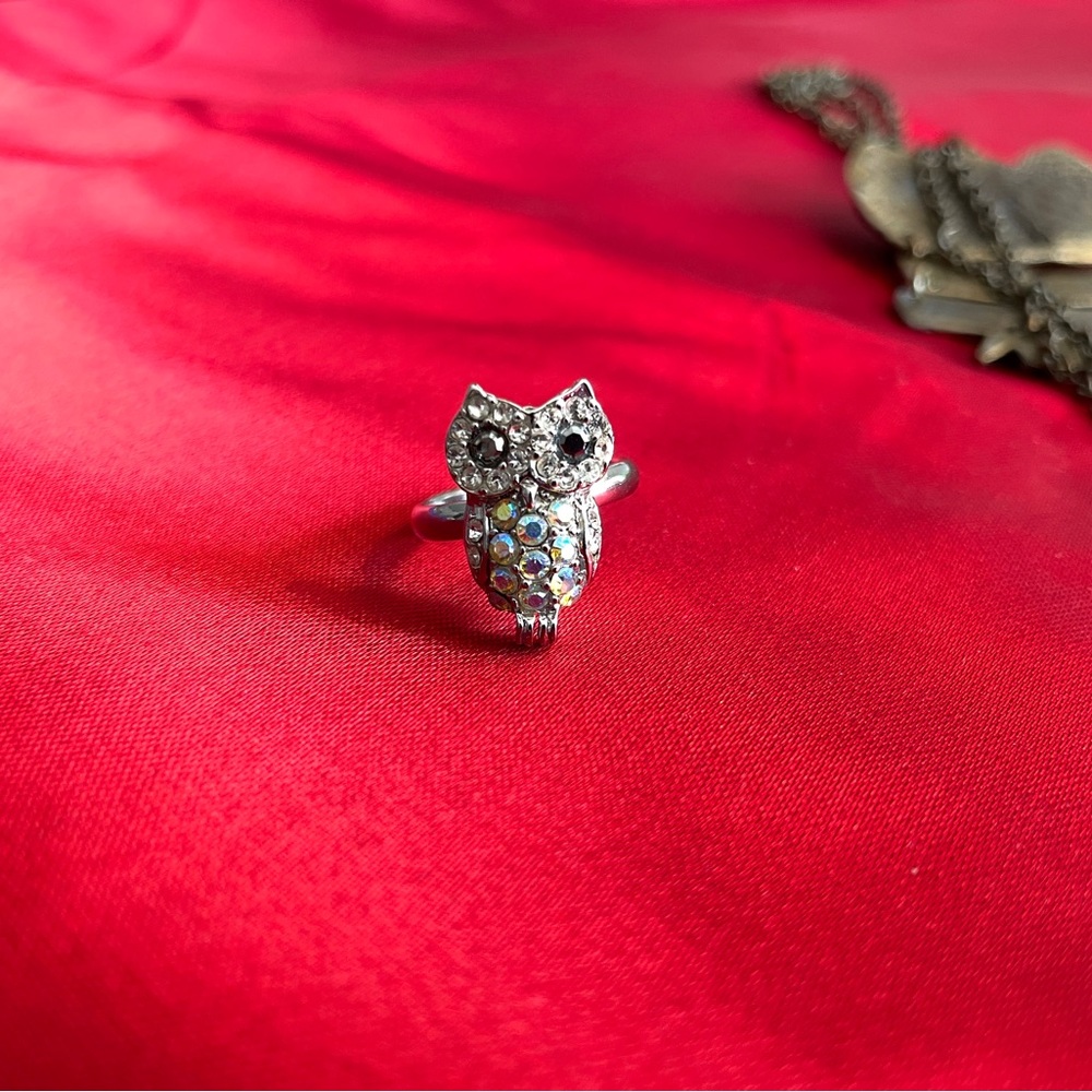 Owl Necklace & Ring - Picture 6 of 8
